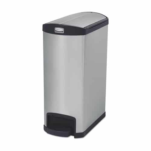 Rubbermaid Slim Jim Stainless Steel Bins - Image 6