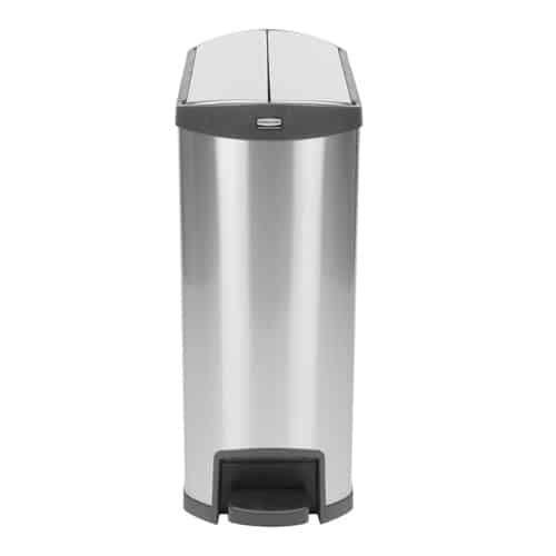 Rubbermaid Slim Jim Stainless Steel Bins - Image 7