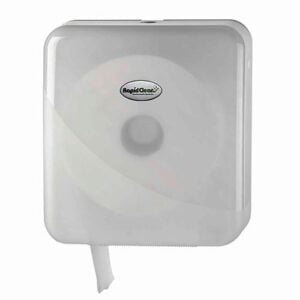 RapidClean Jumbo Toilet Tissue Roll Dispenser