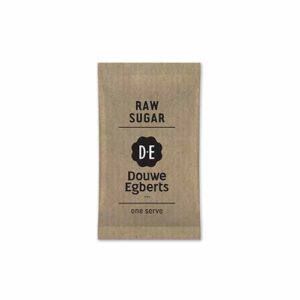 JDE Coffee Douwe Egberts Raw Sugar Single Serve Sachets