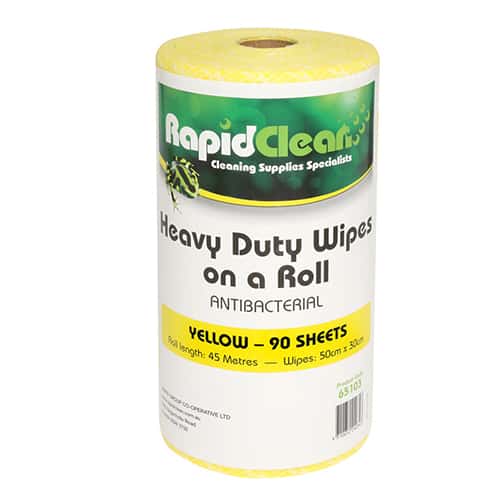 RapidClean Heavy Duty Wipes on a Roll - Image 3