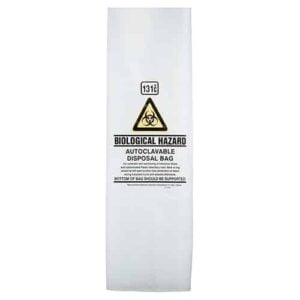 Austar Autoclave Bags 131°C Natural Printed 80um Small - ACB083