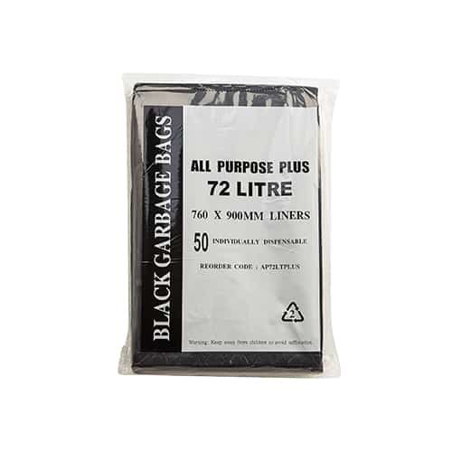 Austar 72L Contractor Black Garbage Bags HD - CON72LT - Image 4