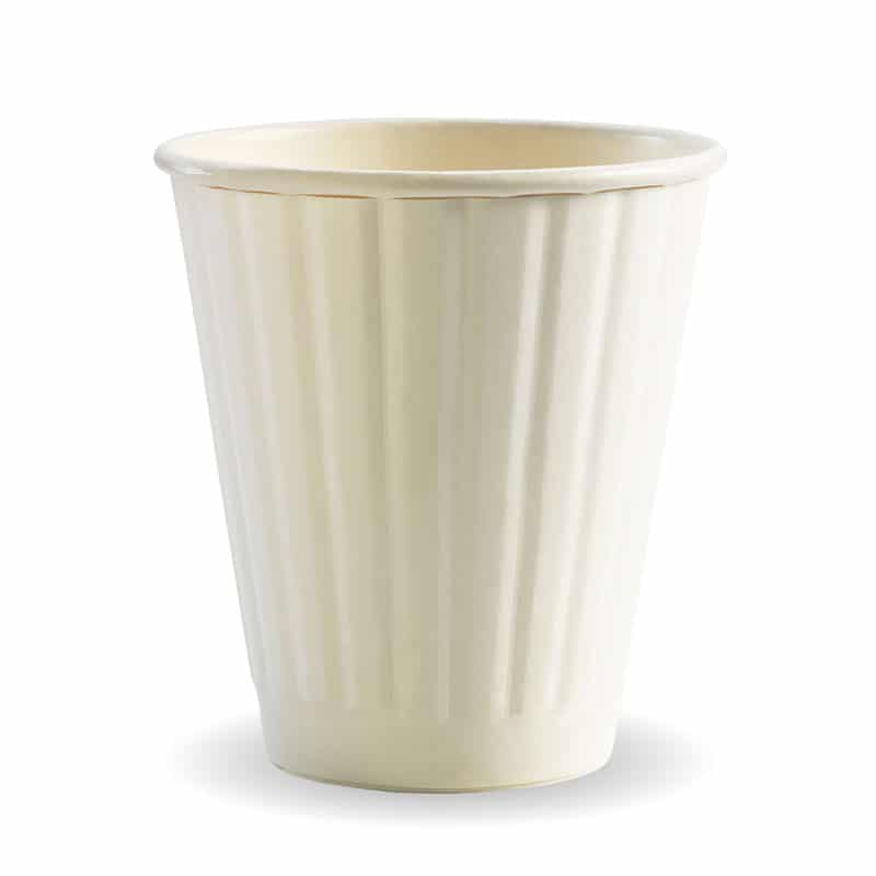 BioPak White Double Wall Hot Cups - Image 6