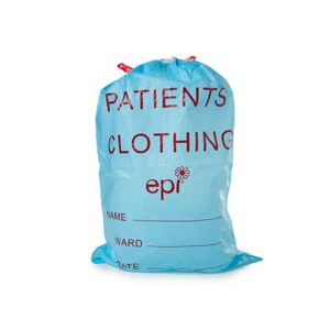 Austar Patient Clothing Bag with Draw String - BLPC356D