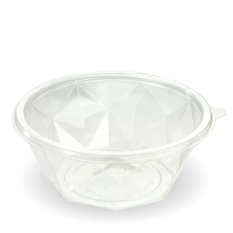 BioPak Clear Salad Bowls & Lids - Image 6