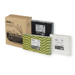 Envirostar Cocktail Paper Straws 5mm