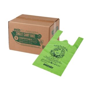 Envirostar Compostable Singlet Bags 37um Small - GCSHB01