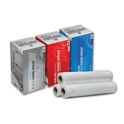 Pro-Tek Ultra Premium Black Hand Pallet Wrap - HNWPU25BLK - Image 3