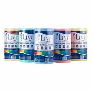 Livi Commercial Wipes 45M Roll