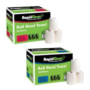 RapidClean Roll Hand Towel 80m - 100m