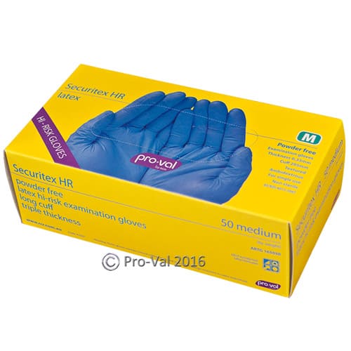 RCR Pro-Val Securitex HR - Latex Examination Glove - Image 3