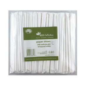 Alpen Paper Drinking Straws Individually Wrapped