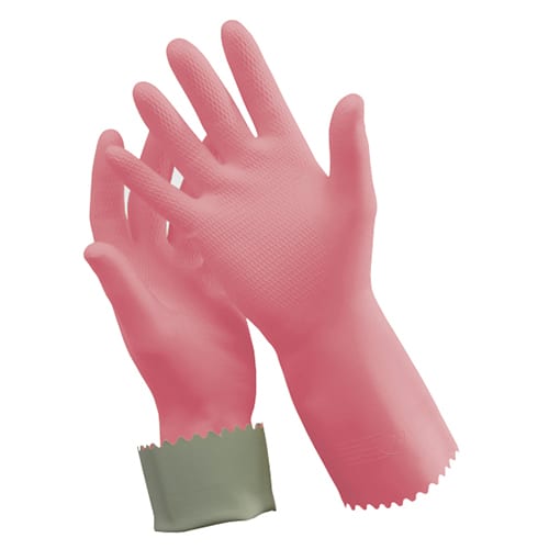 Oates Silver Lined Rubber Gloves - Image 5